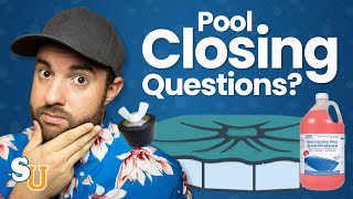 Pool Winterization QampA What to Know Before Closing [upl. by Ppik291]