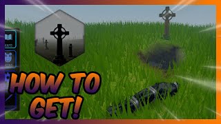 HOW TO GET THE quotBURIALquot BADGE IN PIGGY BACKROOMS RP [upl. by Geer]