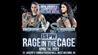 Vicious Vicki VS Tina San Antonio STEEL CAGE MATCH For The ISPW Womens Championship [upl. by Khalil]