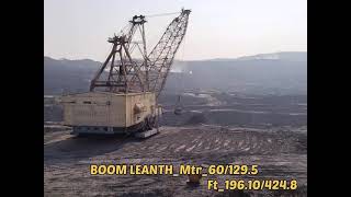 MINING EXCAVATOR  DRAGLINE  SPECIFICATION  PRICE  LARGE BUCKET EXCAVATOR 60 TONS TO 90 [upl. by Ilesara]