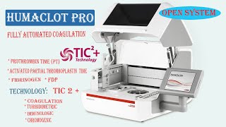 Prothrombin Time Test  Fully Automated Coagulation Analyzer HumaClot Pro [upl. by Santa]