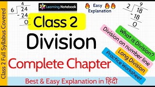 Class 2 Maths Division [upl. by Ahsinan]