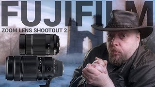 Fuji XF 70300mm vs XF 100400mm  Fujifilm Zoom Lens Showdown [upl. by Anayad992]