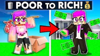 LankyBoxs POOR TO RICH STORY In MINECRAFT HOMELESS TO MILLIONAIRE [upl. by Alisan]