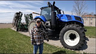 I Have A Huge New BlueTractor On The Farm [upl. by Irvine]