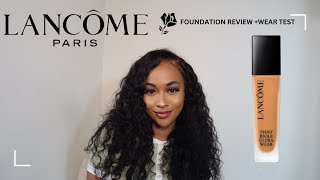 LANCÔME FOUNDATION REVIEW  Teint Idole Ultra wear  First impression  Wear test [upl. by Adnoval99]