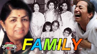 Lata Mangeshkar RIP Family With Parents Brother Sister Death Career amp Biography [upl. by Adnohral10]