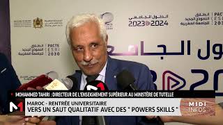 Rentrée universitaire 20232024  vers un saut qualitatif avec des quotPower Skillsquot [upl. by Scholem968]