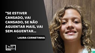 DE ARREPIAR Laura CORNETINHA manda RECADO para os jogadores do ATLÉTICO antes da FINAL da LIBERTA [upl. by Mayberry406]