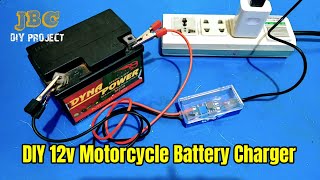 12v Battery Charger  Motorcycle Battery Charger DIY [upl. by Karilla]