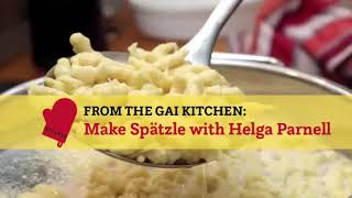 Make Spaetzle with Helga [upl. by Nnaytsirk]