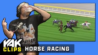 Virtual Horse Races Might Be the Best Thing Ever Created  Yak Clips 8323 [upl. by Itraa]