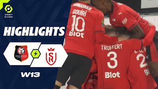 STADE RENNAIS FC  STADE DE REIMS 3  1  Highlights  SRFC  SdR  20232024 [upl. by Rahman763]