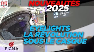 Système EyeLights moto Nouveauté Milan 2024 [upl. by Euqitsym]