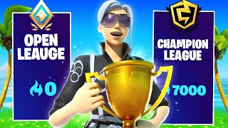 How I WKeyed All The Way To Champion Divison Fortnite Chapter 2 Season 4 [upl. by Namzzaj]