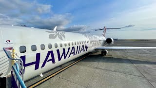 Hawaiian Airlines Boeing 717200 Roaring Afternoon Takeoff from KailuaKona Airport  KOAHNL [upl. by Noskcire596]