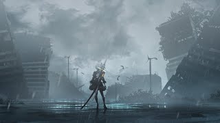 Fortress of Lies Vocals  NieR Automata Extended  Slowed  Rain ambient [upl. by Zulaledairam]