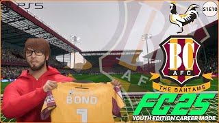 Bjarnason on Fire  FC 25 Career Mode  Youth Edition  Bradford City  S1EP10 [upl. by Nnaoj]