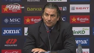 Valencia CF Pizzi La historia del VCF obliga a tener protagonismo [upl. by Edyaw363]