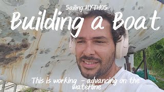 Sailing Mythos  Ep5  Lets Build a boat waterline [upl. by Iccir644]