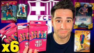 Abriendo Topps FC Barcelona Fan Set 202425 cartas numeradas aseguradas  JuanluDBZ [upl. by Eidda]