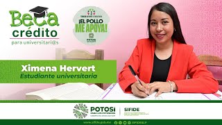 Historia de éxito del SIFIDE Ximena Hervert estudiante de licenciatura [upl. by Torrey]