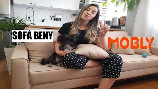 SOFÁ BENY MOBLY É CONFORTÁVEL QUANTO CUSTA ONDE COMPRAR [upl. by Ymorej974]