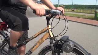 Electric bike DIY wwwgnomocompl Polski Gnom [upl. by Eniretak]