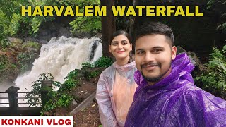 Harvalem Waterfall  Goa  Konkani Vlog [upl. by Enived]