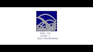 BASIC  256 Basic programming lecture  1👨‍💻👨‍💻 [upl. by Vina]