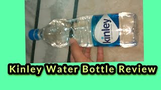 Kinley Water Bottle Review  My Review No 2 [upl. by Yks]