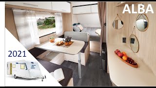 ✨Gamme 2021  Caravanes ALBA Caravelair⚡️ [upl. by Wiburg]