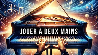 Comment jouer du piano  Jour 3  Première leçon à deux mains facile pour débutant [upl. by Appleby]