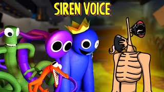 All Rainbow Friends VS One Siren Head Full SONG FNF Mod [upl. by Sheena205]