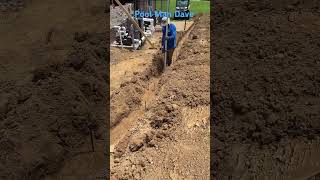 Block footings ext pool poolwork construction swimmingpool work backyard [upl. by Anital]