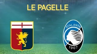 LE PAGELLE DI GENOA ATALANTA  SERIE A [upl. by Ahtnama]