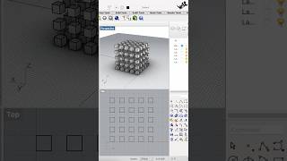 Rhino 3d command ARRAY rhino3d caddesigner tutorial architecture learn3d rhino solidworks [upl. by Ayam942]