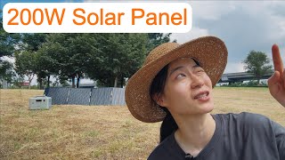 Genki 200W Solar Panel Review [upl. by Ilam]