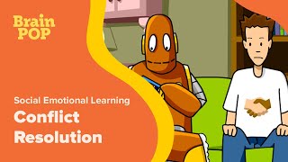 Conflict Resolution How to Settle Your Differences Fairly  BrainPOP [upl. by Llerdna]