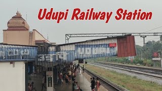 Udupi Railway Station  Indrali Railway Station  Udupi Indrali Railway Station Karnataka [upl. by Hendrix]