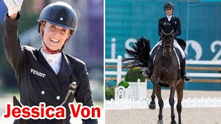 Paris Olympics 2024  Jessica Von Wins Gold Medal at Paris 2024 Olympics in dressage individual [upl. by Sybil510]