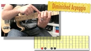 Diminished Scale Guitar Lesson [upl. by Dilan]