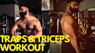 Triceps and traps workout [upl. by Feldman101]