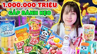 Chị Vê Dùng 1000000 Triệu Gắp Sạch Bánh Kẹo  Phần 3  Vê Vê Channel [upl. by Blount798]