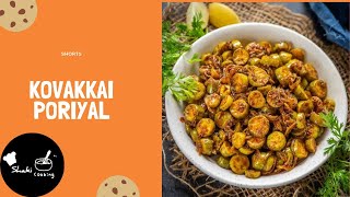 cook with me easy  kovakkai poriyal tamil easy cooking  shaki cooking  shorts tiktok [upl. by Nnairol]