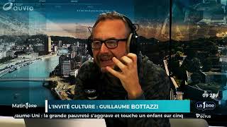 Guillaume Bottazzi  Matin Première  mercredi 9 octobre [upl. by Christye107]