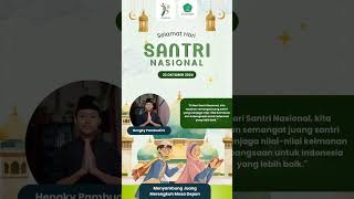 Twibbon Hari Santri Nasional  Hengky Pambudi [upl. by Eelarual752]