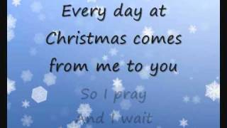 Why Couldnt it Be Christmas Everyday karaoke instrumental [upl. by Landsman]