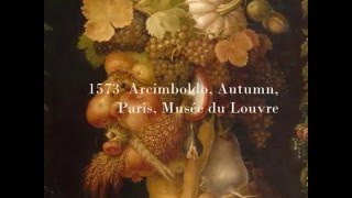 Arcimboldo The four Seasons  die Vier Jahreszeiten  Le Quattro Stagioni manortiz [upl. by Eelram]