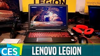 Lenovo Legion primeras impresiones CES17 [upl. by Almeda]